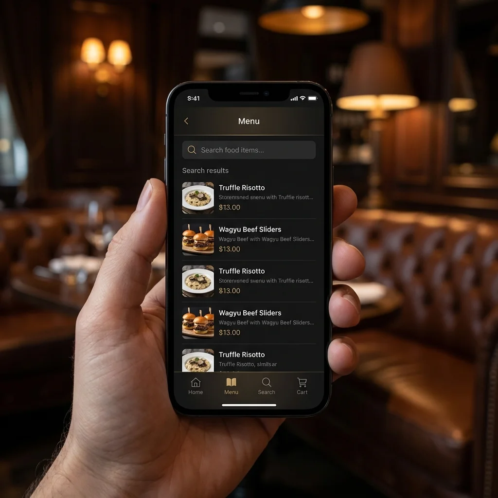 Menu Search