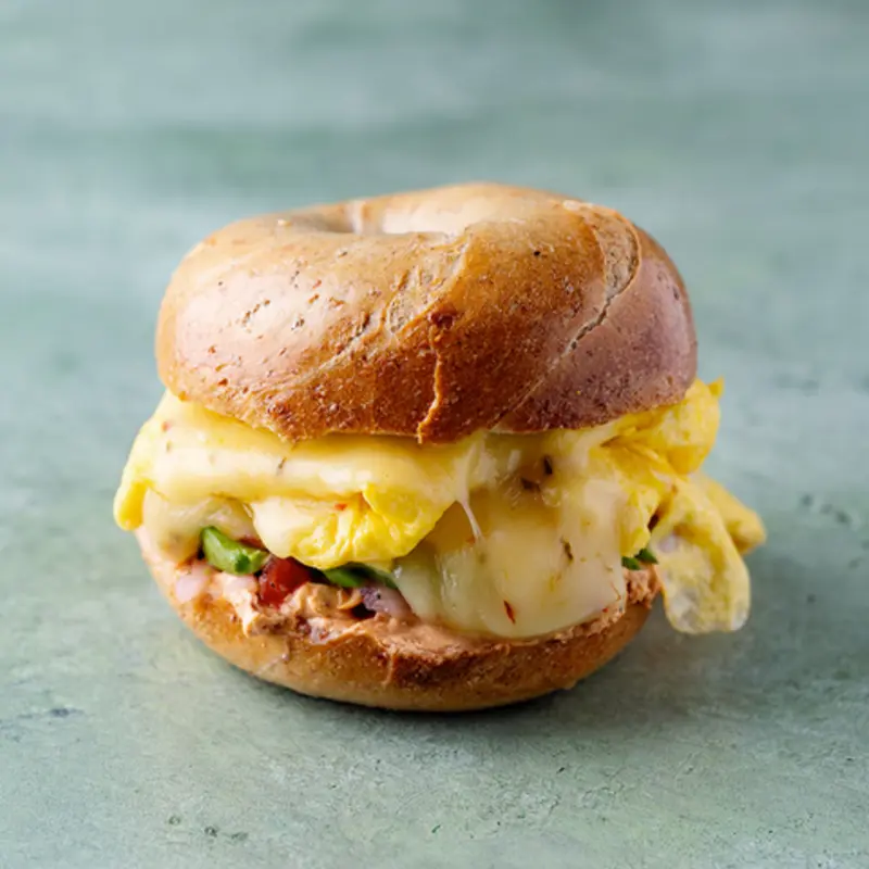 The Chipotle Egg at Zucker's Bagels & Smoked Fish - Fulton