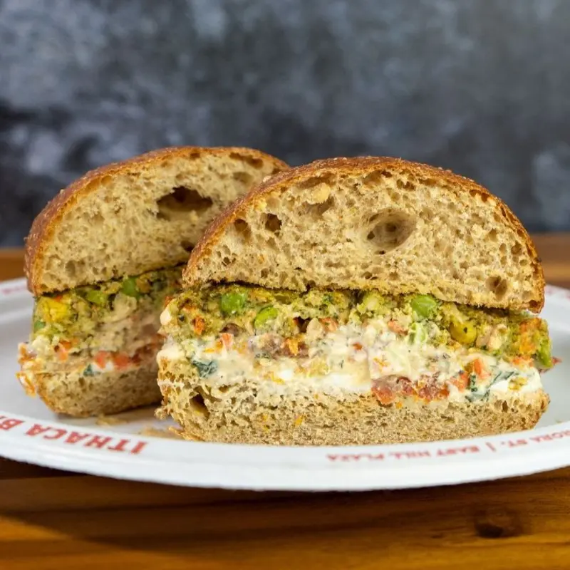 Bay Burger at Collegetown Bagels - East Hill Plaza | Toast